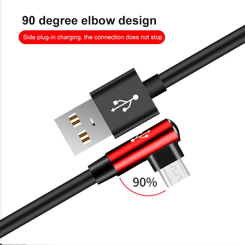 90 градусов 3 в 1 USB кабель Micro USB 8Pin type C кабель для iPhone X 8 Plus USB зарядное устройство шнур для samsung S9 Xiaomi Mi8 3 цвета