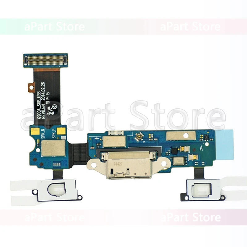 Usb-разъем для зарядки док-станции гибкий кабель для samsung Galaxy S5 G900 G900F G900M G900L G900K G900S G900i G903 Замена