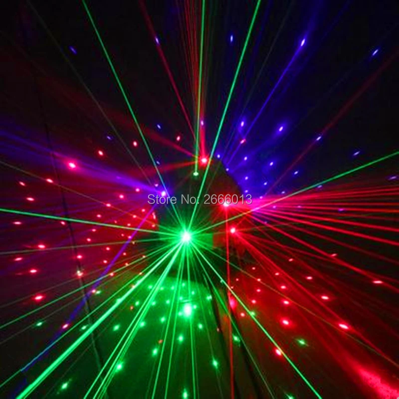 9 линза RGB Вращающийся лазерный полноцветный луч движущаяся головка сценические огни DMX профессиональный бар вечерние дискотеки Шоу DJ сценическое Лазерное освещение