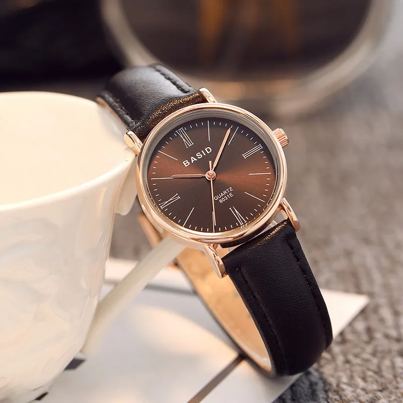 Wholesale 10PCS quartz watch 2017 BAISD brand Fashion watches women men dial design lovers