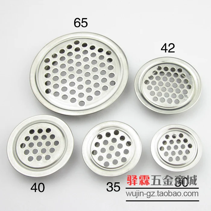 Make popular flat stainless steel ventilation holes cover the