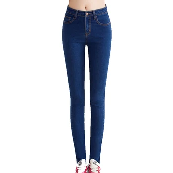

Women Push Up Jeans High Waist Skinny Jeans For Women Stretchy Casual Slim Thin tight Jeans Denim Elastic Pencil Pants Vintage