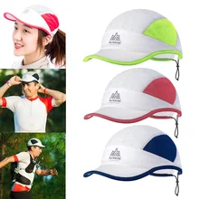 Женская и Мужская дышащая бейсбольная кепка, регулируемая быстросохнущая Солнцезащитная шапка для спорта, рыбалки, бега, WHShopping