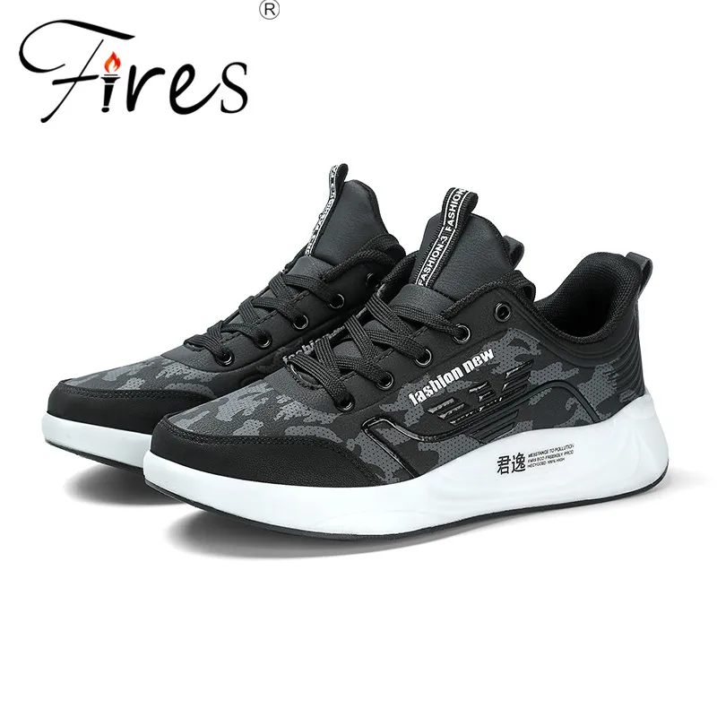 Новые парные модели обуви модные мужские дышащие сетчатые туфли для отдыха мужские кроссовки для взрослых Нескользящая Удобная Вулканизированная обувь - Цвет: Черный
