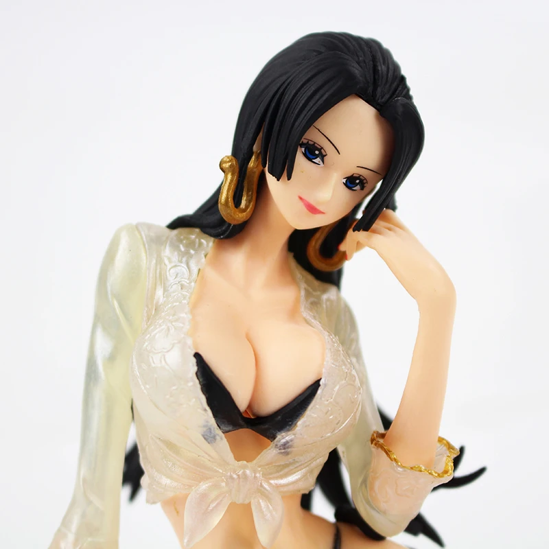 12cm One Piece Boa Hancock Swimsuit Shiny Venus Glitter Glamours Gandg Pvc Figure Toy Model Doll 