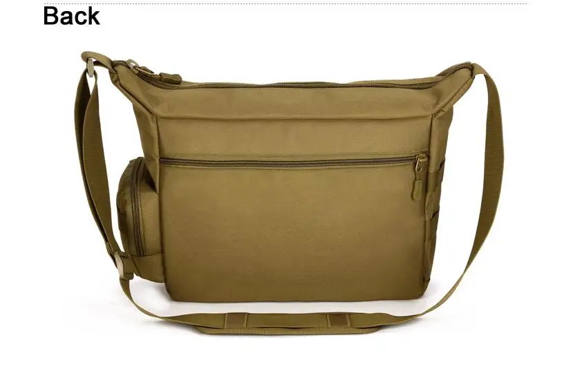 14 дюймов ноутбука талии пакет ультра-легкие тактика Для мужчин Курьерские сумки военная сумка Повседневное камуфляж дорожные сумки V52