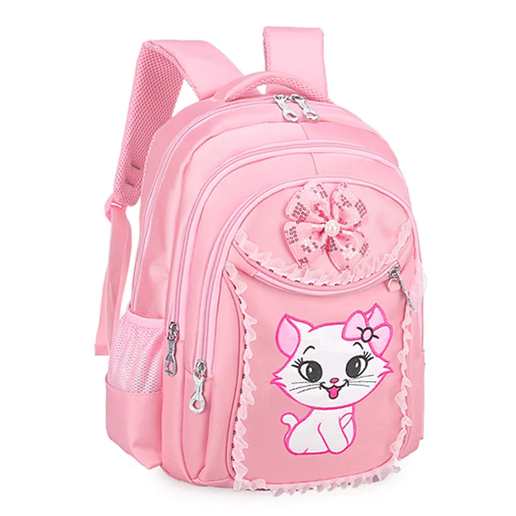 Детский рюкзак с изображением принцессы кошки; школьные сумки для девочек; Детский рюкзак с рисунком; детский школьный рюкзак; Mochilas Escolares Infanti