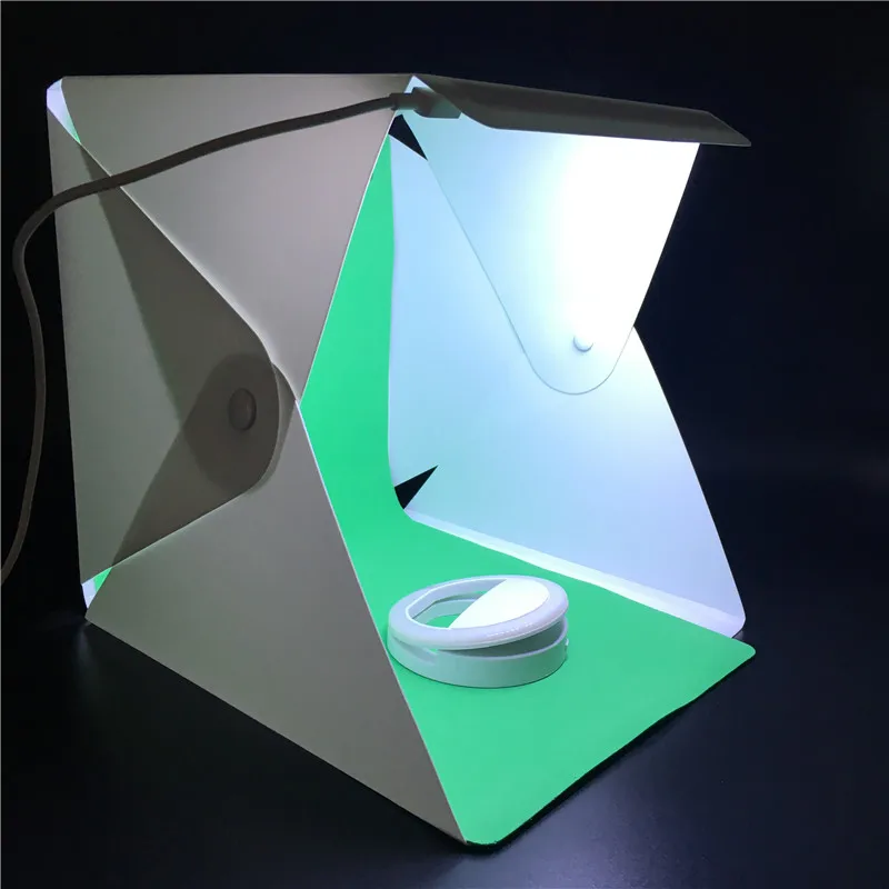 Складной светильник портативный светильник для фотостудии фон для фотосъемки мини-куб коробка светильник ing палатка комплект фонов 1 сумка для переноски