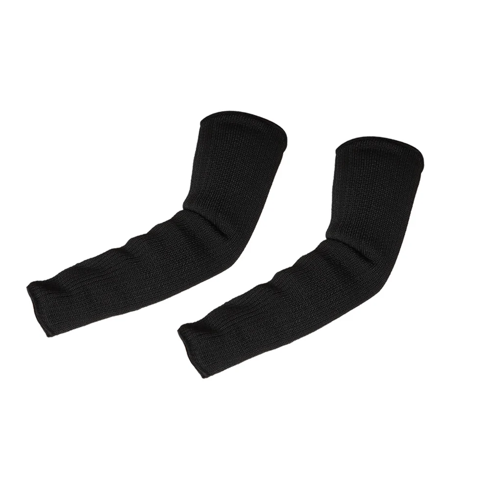 

1 Pair Steel Wire Cut Proof Breathable Sports Elbow Protectors Arm Sleeve Guard Brace Armband Anti-cut Arms Protection Tool