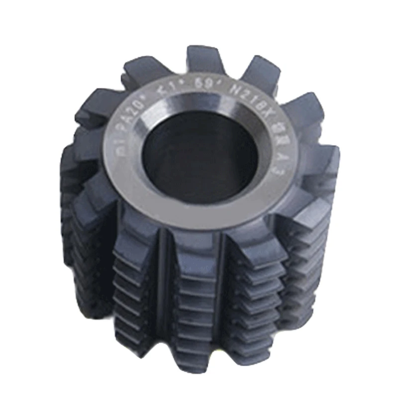 M1.0 Carbide small module gear hob integral tungsten steel hob super hard wear gear cutter outside diameter 25 inner hole 8