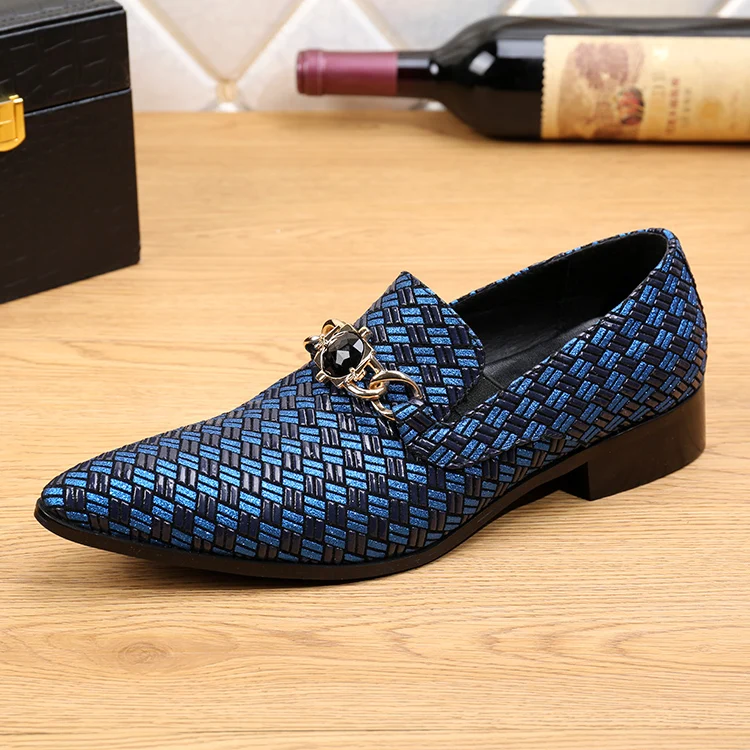 

Mens Oxfords Italian Male Dress Oxfords Spring Autumn Leather Man Slip On Wedding Formal Suits Shoes Evening Party Shoes