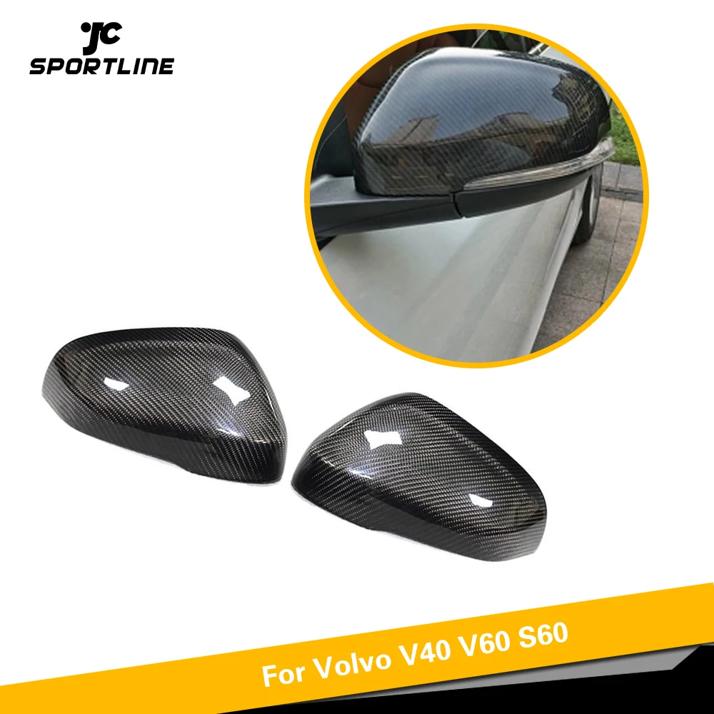 

Car Rearview Mirror Cover Caps for Volvo V40 V60 S60 2012 - 2017 Side Mirror Cap Shell Replacement