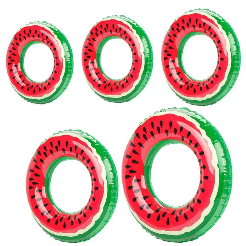 

Outdoor Watermelon Swimming Ring Inflatable Pool Float Circle Inflatable Pool Float Circle for Adult Kid