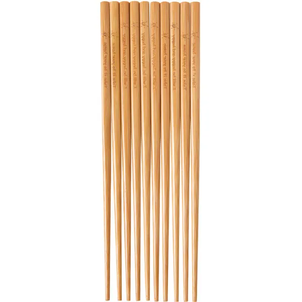 OYOURLIFE японский стиль бамбуковые палочки для еды пять пар Бытовая Красивая креативная посуда кухонные принадлежности для ресторанов - Цвет: Five Pairs