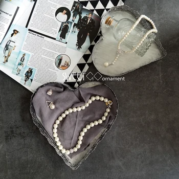

SWEETGO Heart shape tray cake decorating tools 19.5cm/23.5cm/27cm jewelry/perfume storage kitchen dinnerware bakeware