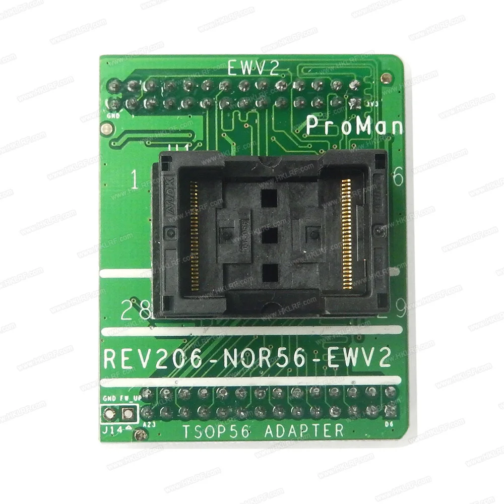 TSOP56 адаптер REV206-NOR56-EW TSOP56 адаптер гнездо для ProMan TL86-PLUS NAND-FLASH программист