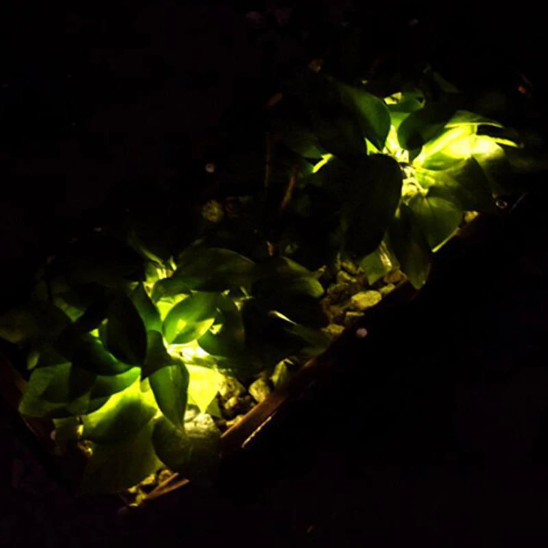 Emissor de Luz Jardim ao ar Solares para a Paisagem do Jardim Luz do Ponto à Prova Diodo Solar Alimentado Luzes Subaquáticas Dip68 Água Ip68 Livre Lâmpadas Rgb Led 17 led luzes subaquáticas luz do ponto à