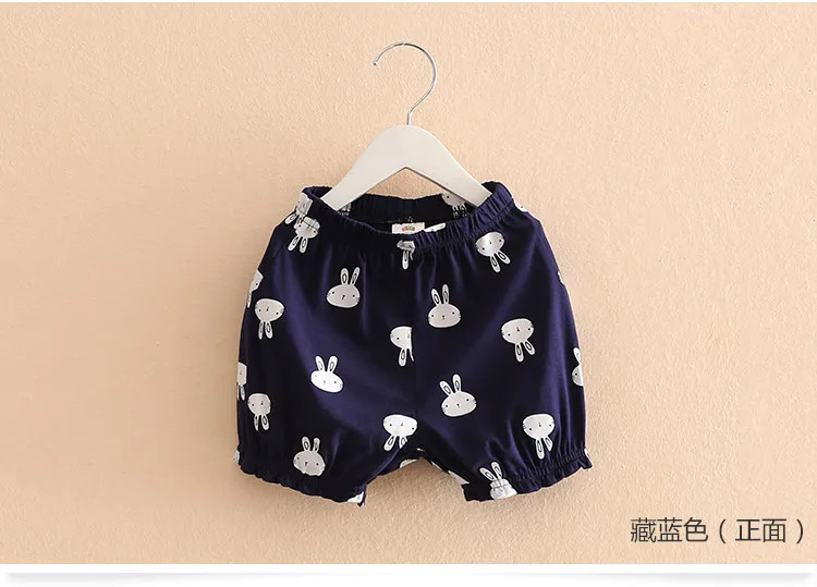 2018 Summer Casual 2-10 Years Old Children Kids Korean Style Fashion Cotton Rabbit Print Lantern Sports Beach Shorts Girl Baby  (7)