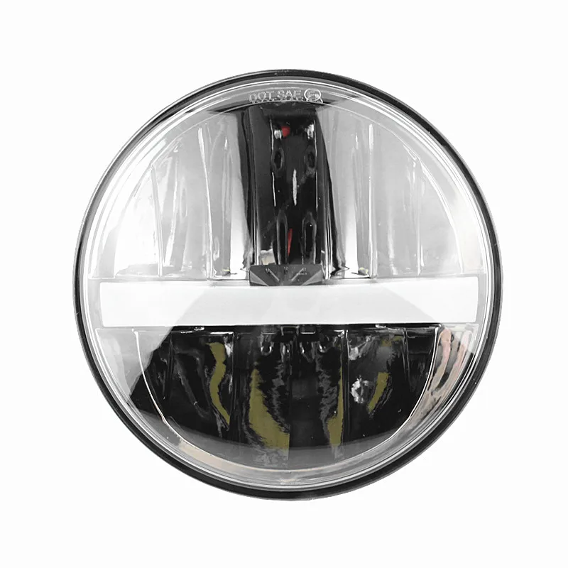 

2018 New light for 48W Truck Style LED Projector Headlamp Headlight 5.75" 5 3/4 inch with white DRL LED for bike