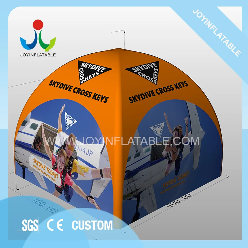 Waterproof Quick Automatic Opening Customized PVC Tarpaulin Inflatable Legs Dome Outdoor Tent 1