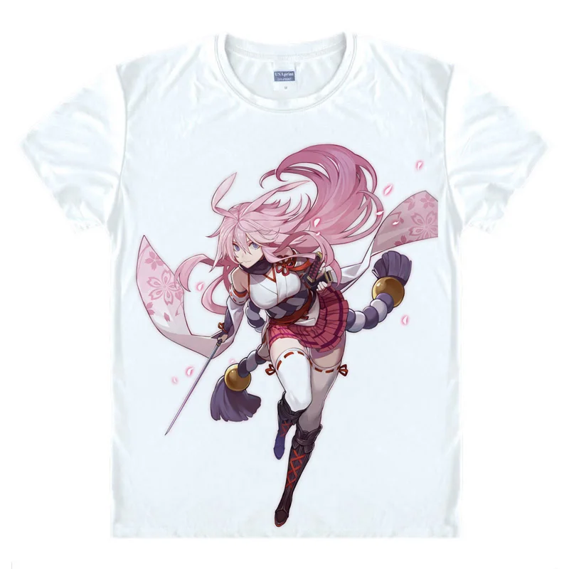 Мужская футболка Coolprint Honkai Impact 3rd Yae Sakura no Повседневная премиум класса с принтом