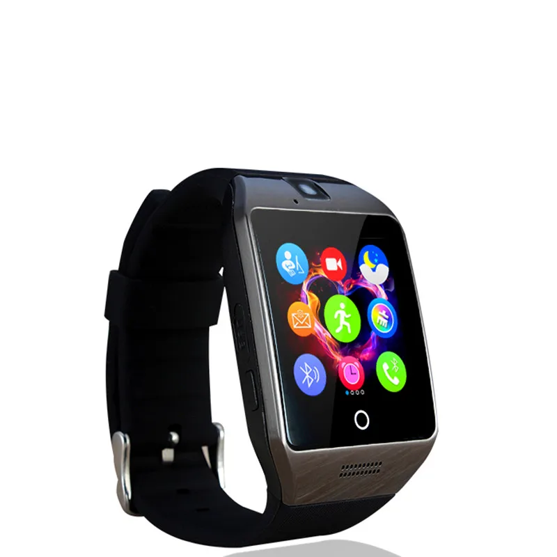 Smartch NFC Smart Watch Q18S Arc Clock With Sim TF Card