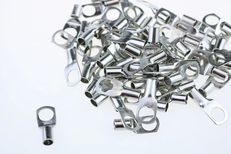 10pcs SC 16-10 Bolt Hole Tinned Copper Cable lugs Battery Terminals Brand New