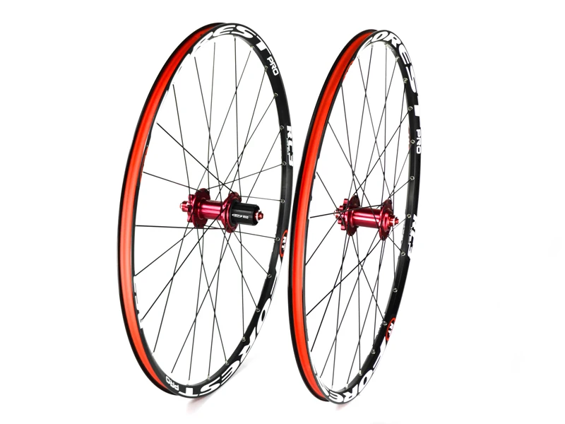 Best RT Bike Wheel 26 Inch & 27.5 Inch Mountain Bike Wheels Aluminum Alloy 24 Hole Bearing Hub Bicycle Wheel For shimano 7-11 Speed 2