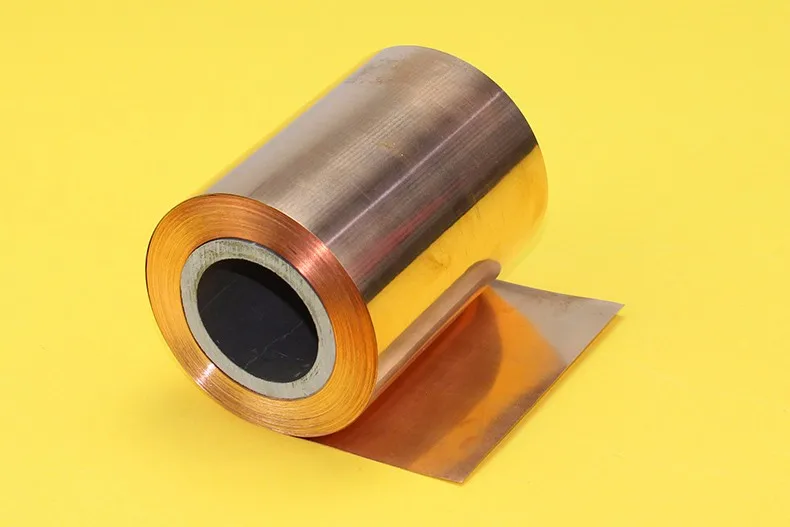 Tiras de cobre 0.01mm * 100mm *
