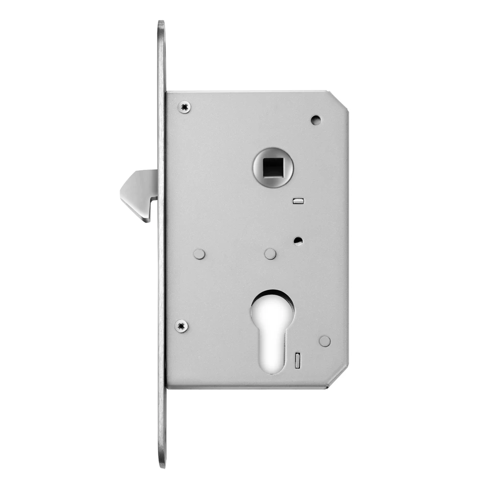 Sliding Door Lock Brass Lock Core Stainless Steel Cross key Furniture Hardware Anti-Theft Safety Window Wood Gate Floor Locks