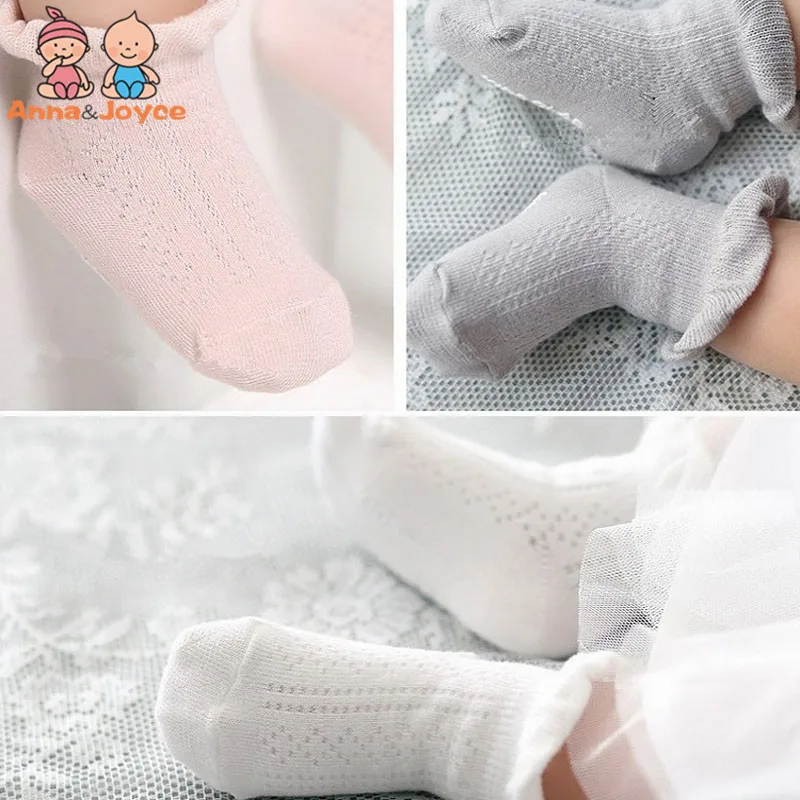 

Princess Lace Baby Girls Socks Cotton Socks Toddler Newborn Infant Socks for 2-4 Years