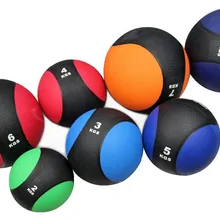 1 кг мышечный драйвер резиновый медицинский мячик bounce med фитнес-мяч для упражнений оптом и kylin sport