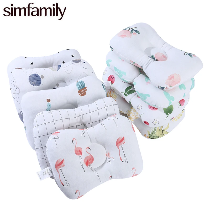 

[Simfamily] Toddler Baby Shaping Pillow Infant Newborn Sleep Positioner Support Cushion Prevent Flat Head Baby Boys Girls Pillow