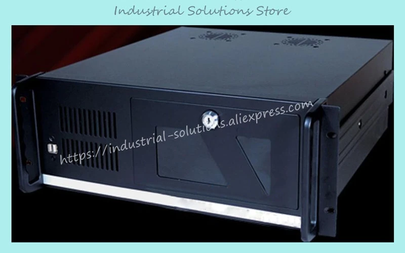 

New 4088 Box Standard Type 1.0mm Thickening Lockable 4U Industrial Computer Case Large-Panel