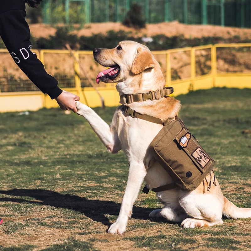 OneTigris, тактическая сумка для собак, для пеших прогулок, седельная сумка, рюкзак для собак, рюкзак для средних и больших собак, для охоты, путешествий, кемпинга