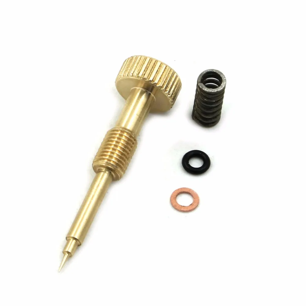 

CNC Adjusting Carb Rebuild Kit Idle Mix Needle Replace Kit Screw spring For KEIHIN CV Carburetor 1990 - 2006