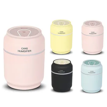 

2018Cans Type Humidifier 3 In 1 Mini Air Purifier USB Car Power Bank Portable Vehicle Humidifier Silent Bedroom Desktop Diffuser