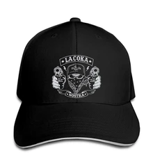 La Coka Nostra LCN хип-хоп черная бейсболка Мужская Повседневная модная облегающая футболка