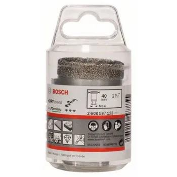 

BOSCH 2608587123 Crown Diamond DrySpeed 40mm