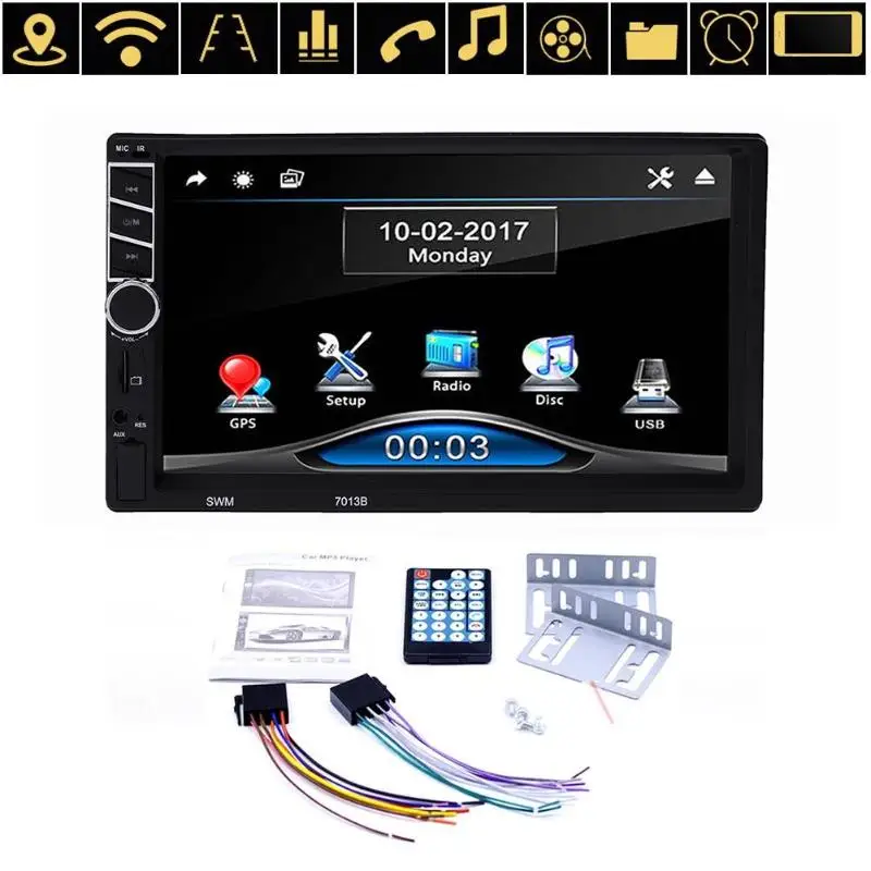 Best Universal 7inch Touch Screen Car Multimedia GPS Car Play FM Radio GPS Navigation MP5 Player for Apple Android Phone Charging 1 Best Universal 7inch Touch Screen Car Multimedia GPS Car Play FM Radio GPS Navigation MP5 Player for Apple Android Phone Charging 1