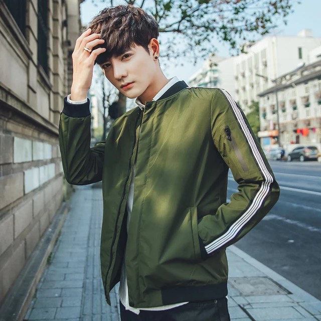 Men's spring coat 2017 new spring and summer jacket jacket