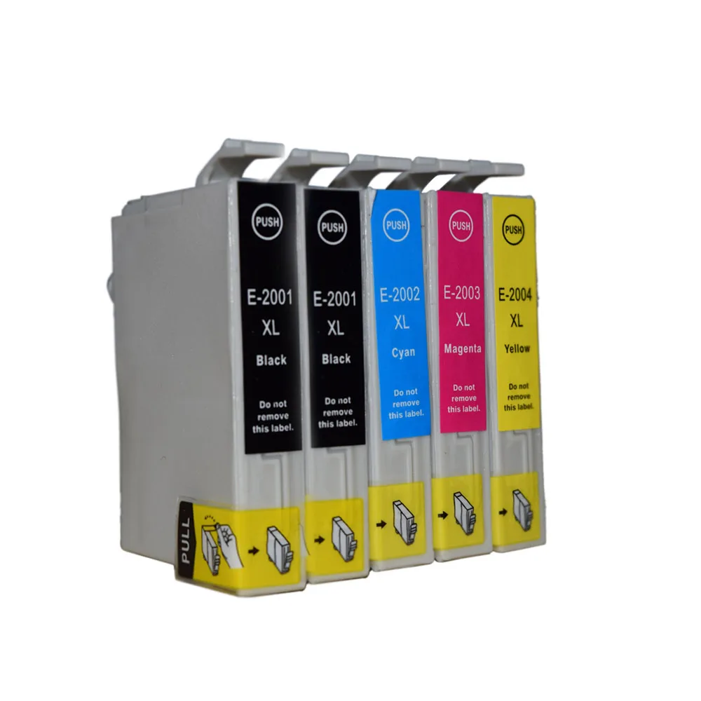 5X T2001 ink cartridge For Epson XP 100 XP 200 XP 300 XP 400 XP 310 XP 410 WF 2510 WF 2520 WF