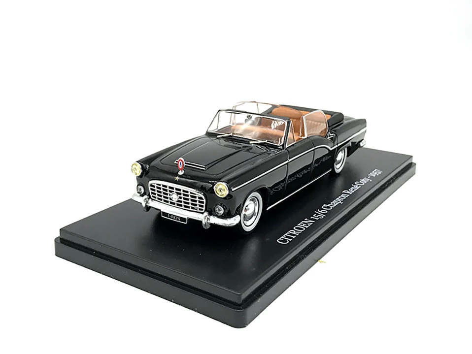 Diecast 143 norev model cars CITROEN 156 CHAPRON RENE COTY-1957 High simulation retro collection gift Metal model toy car (7)