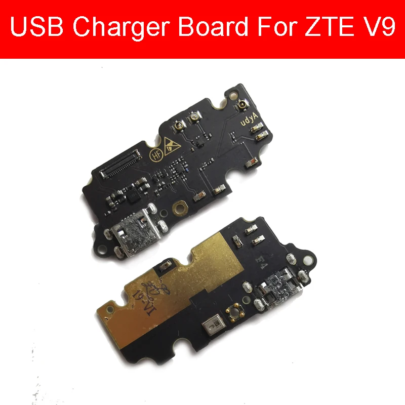Зарядная док-станция Micro USB для ZTE V9 USB-разъем зарядки и плата микрофона запасные