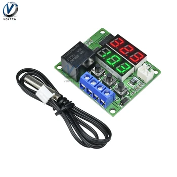 

W1209S Dual LED Digital Display Temperature Controller DC 12V Thermal Relay Thermostat Regulator Switch Control Relay Module