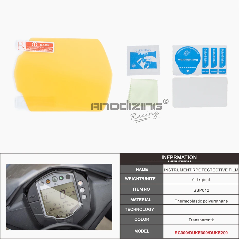 ktm duke 200 screen protector