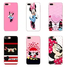 Мягкий ТПУ Модный чехол для сотового телефона с Минни Маус для Galaxy Alpha Core Note 2 3 4 S2 A10 A20 A20E A30 A40 A50 A60 A70 M10 M20 M30(China)