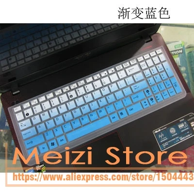 

15.6 inch Notebook keyboard cover Silicone Protective Keyboard Covers for Asus D541S GL552Vm S550C Y582 VM591U A751L FH5900V