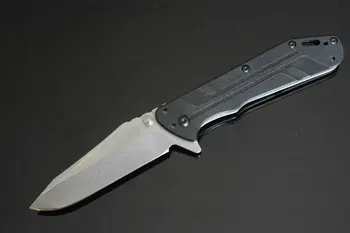 

Trskt Kershaw 3880 Flipper Folding knife ,8cr13mov Steel Stone Wash Blade , G10 Handle Survival Camping knives Outdoor Hunting