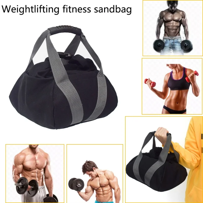 NEW Kettlebell Sandbag Portable Sand Kettlebell Soft Sand Bag Weight Weightlifting Dumbbell For Gym Fitness Body Building